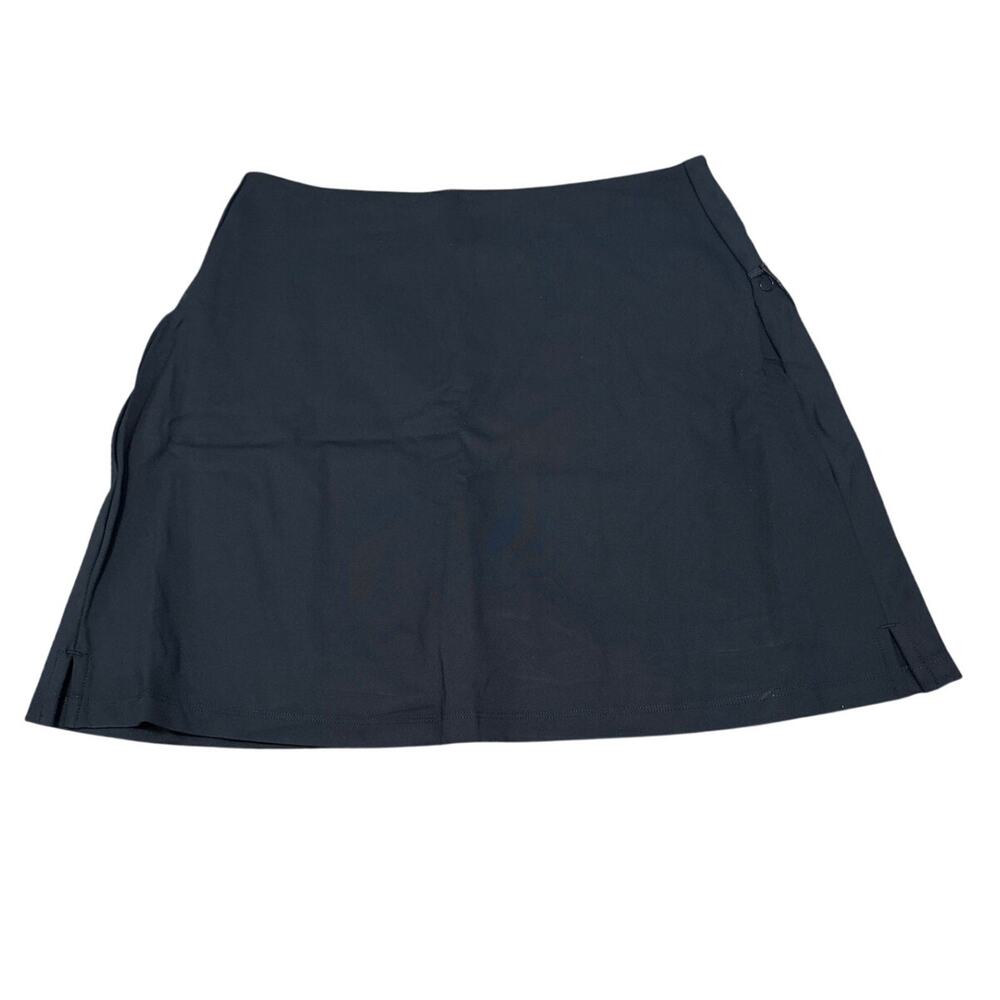 Girlfriend Collective Black Sport Skort Size XL New with tags 4018